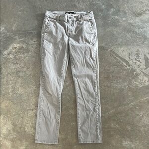 Light Gray Casual Pants